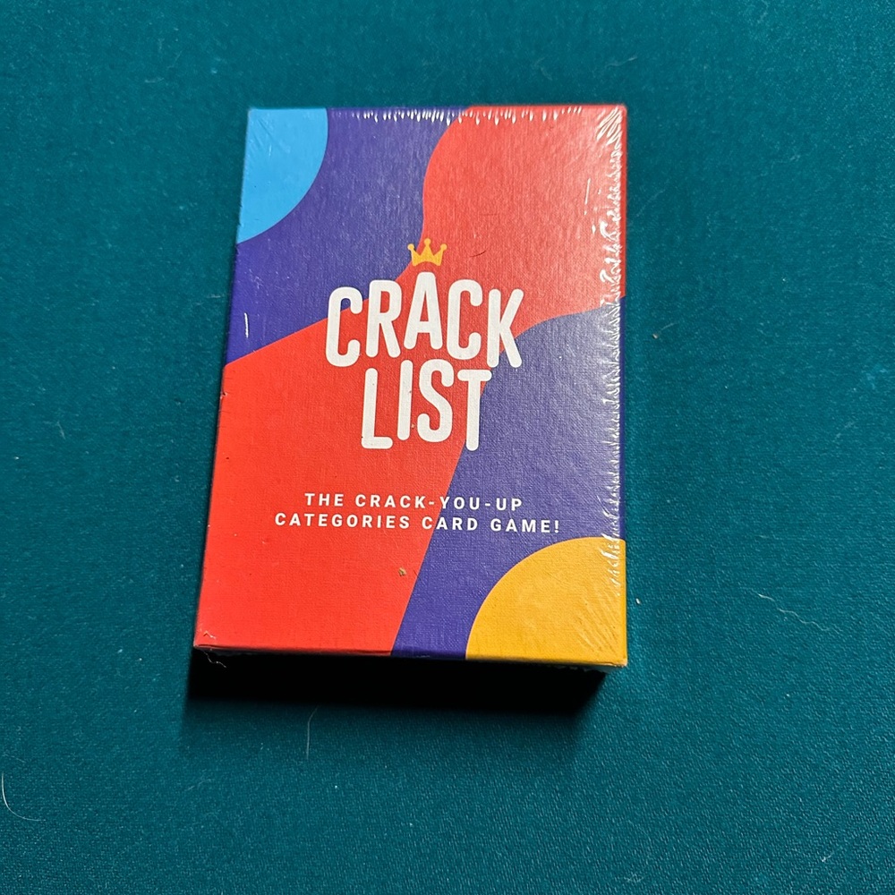 Crack List Card Game